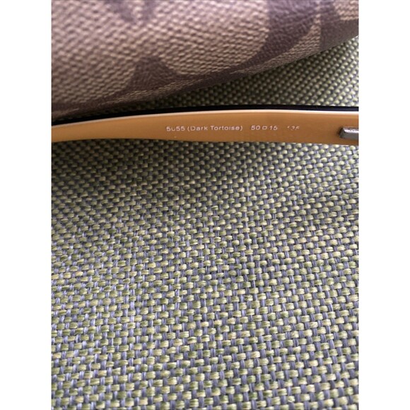 Coach HC 6001 Emily 5055 Eyeglass Frames Only Dark Tortoise Brown W/Case - Picture 6 of 7